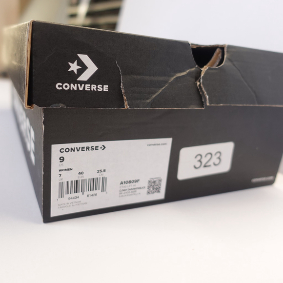 Women's Converse Chuck Taylor All Star Lift High Top Canvas Light Blue Size 9 - Picture 5 of 14